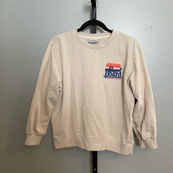 The Greii LA Surf Board Crew Sweatshirt Size Medium - Picture 2 of 7